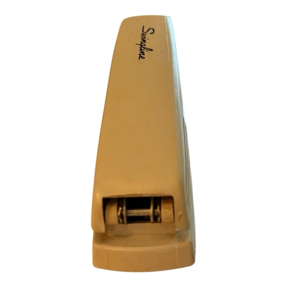Vintage Swingline 545 Desktop Stapler Beige Cream Office Desk Stapler USA Tested